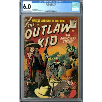 Outlaw Kid #18 CGC 6.0 (OW-W) *2053439012*