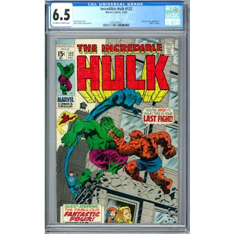 Incredible Hulk #122 CGC 6.5 (OW-W) *2053439021*