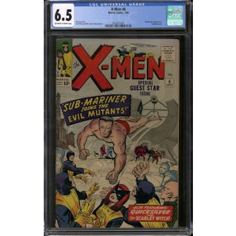 X-Men #6 CGC 6.5 (OW-W) *2053477001*
