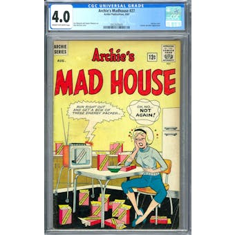 Archie's Madhouse #27 CGC 4.0 (C-OW) *2053505005*