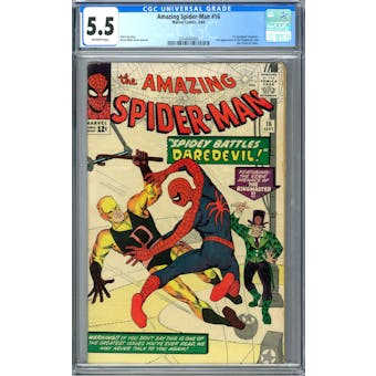 Amazing Spider-Man #16 CGC 5.5 (OW) *2054042005*