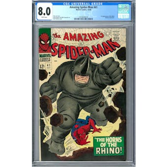 Amazing Spider-Man #41 CGC 8.0 (W) *2054042018*