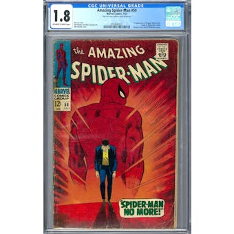 Amazing Spider-Man #50 CGC 1.8 (OW-W) *2054042021*