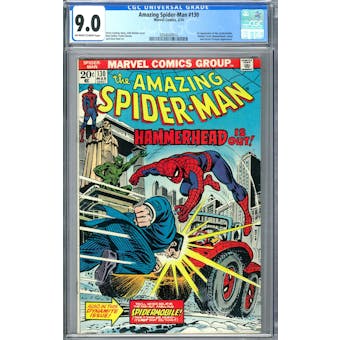 Amazing Spider-Man #130 CGC 9.0 (OW-W) *2054043012*