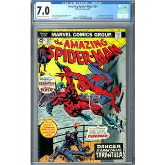 Amazing Spider-Man #134 CGC 7.0 (OW-W) *2054043013*