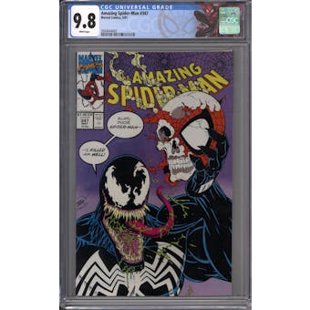 Amazing Spider-Man #347 CGC 9.8 (W) *2054044003*