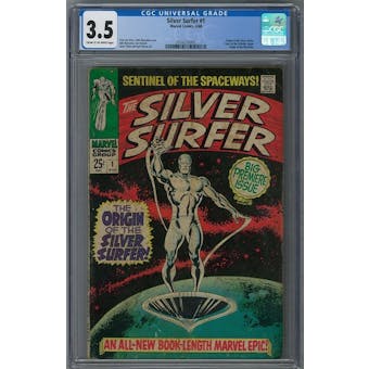 Silver Surfer #1 CGC 3.5 (C-OW) *2054235001*