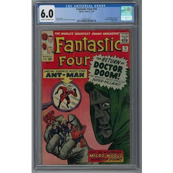 Fantastic Four #16 CGC 6.0 (C-OW) *2054328001*