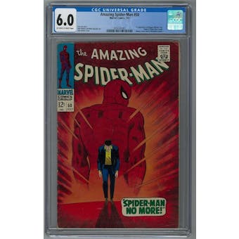 Amazing Spider-Man #50 CGC 6.0 (OW-W) *2054343001*