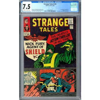 Strange Tales #135 CGC 7.5 (OW-W) *2055255014*