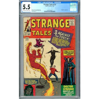 Strange Tales #122 CGC 5.5 (OW-W) *2055255020*