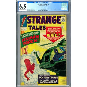 Strange Tales #117 CGC 6.5 (OW-W) *2055255023*