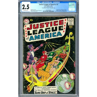 Justice League of America #3 CGC 2.5 (OW) *2055305002*