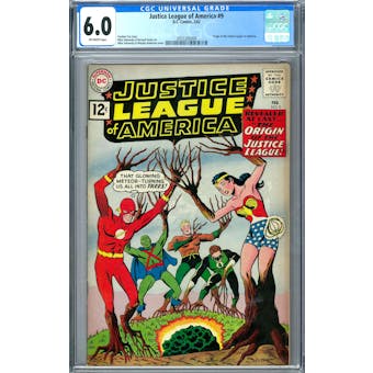 Justice League of America #9 CGC 6.0 (OW) *2055305009*