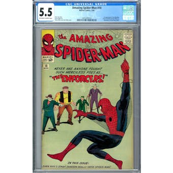 Amazing Spider-Man #10 CGC 5.5 (OW-W) *2055305014*
