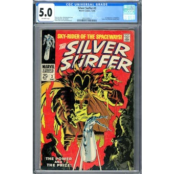 Silver Surfer #3 CGC 5.0 (OW) *2055305017*