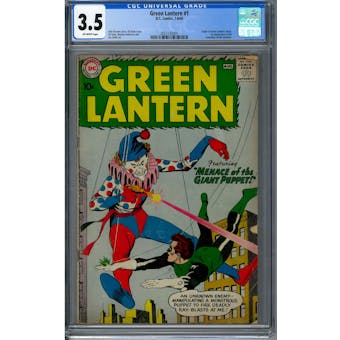 Green Lantern #1 CGC 3.5 (OW) *2057143001*