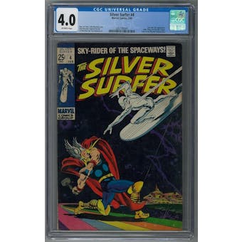 Silver Surfer #4 CGC 4.0 (OW) *2057780005*