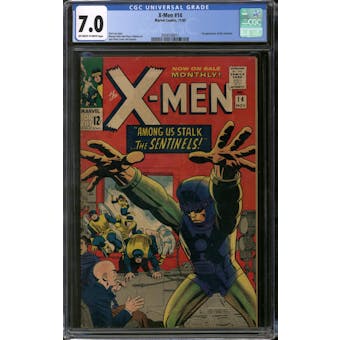 X-Men #14 CGC 7.0 (OW-W) *2058556011*