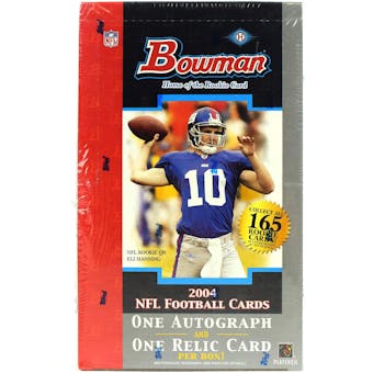 2004 Bowman Football Hobby Box
