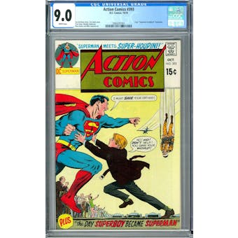 Action Comics #393 CGC 9.0 (W) *2060291001*
