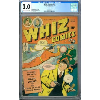 Whiz Comics #83 CGC 3.0 (C-OW) *2060291018*
