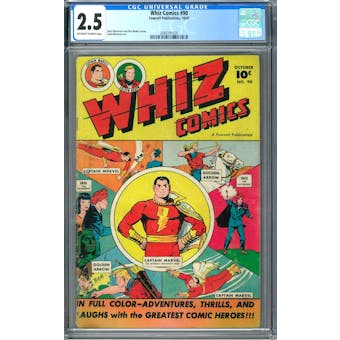 Whiz Comics #90 CGC 2.5 (OW-W) *2060291020*