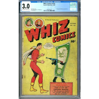Whiz Comics #102 CGC 3.0 (OW-W) *2060291021*