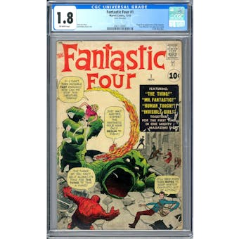 Fantastic Four #1 CGC 1.8 (OW) *2061132001*