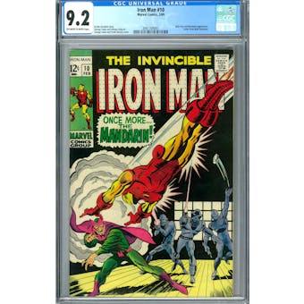 Iron Man #10 CGC 9.2 (OW-W) *2061304001*