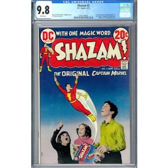 Shazam #2 CGC 9.8 (W) *2061304004*