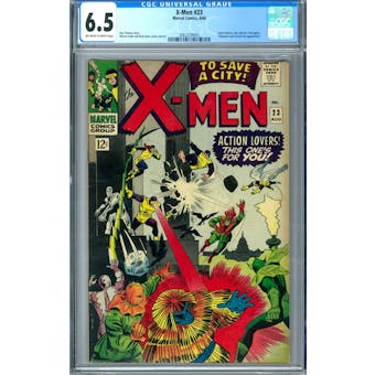 X-Men #23 CGC 6.5 (OW-W) *2062339003*