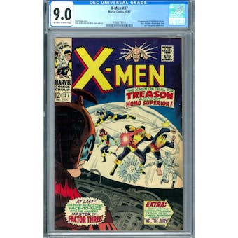 X-Men #37 CGC 9.0 (OW-W) *2062339010*