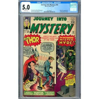 Journey Into Mystery #99 CGC 5.0 (OW) *2062340021*
