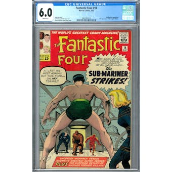 Fantastic Four #14 CGC 6.0 (W) *2062341013*