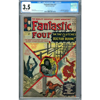 Fantastic Four #17 CGC 3.5 (OW) *2062341015*