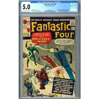 Fantastic Four #20 CGC 5.0 (OW-W) *2062341017*