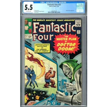 Fantastic Four #23 CGC 5.5 (OW) *2062341020*