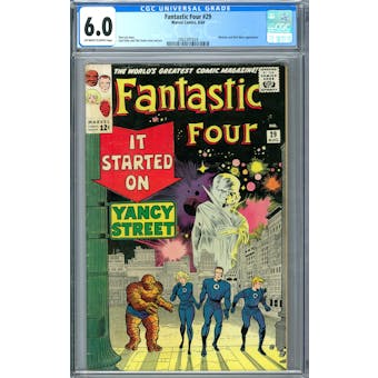 Fantastic Four #29 CGC 6.0 (OW-W) *2062341024*