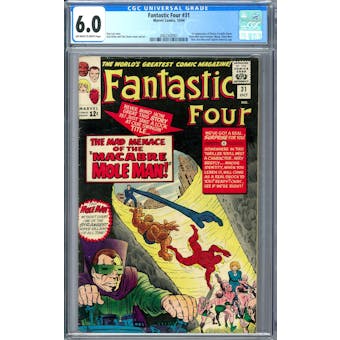 Fantastic Four #31 CGC 6.0 (OW-W) *2062342001*