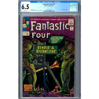 Fantastic Four #37 CGC 6.5 (W) *2062342006*