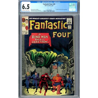 Fantastic Four #39 CGC 6.5 (OW-W) *2062342008*