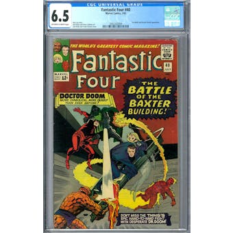 Fantastic Four #40 CGC 6.5 (OW-W) *2062342009*