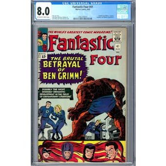 Fantastic Four #41 CGC 8.0 (OW-W) *2062342010*