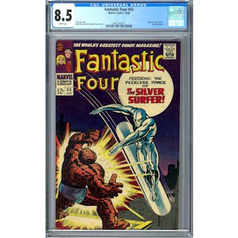 Fantastic Four #55 CGC 8.5 (W) *2062342017*