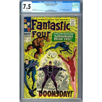 Fantastic Four #59 CGC 7.5 (W) *2062342021*