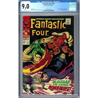 Fantastic Four #63 CGC 9.0 (W) *2062342024*