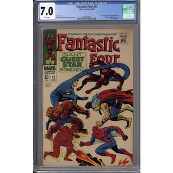 Fantastic Four #73 CGC 7.0 (W) *2062343005*