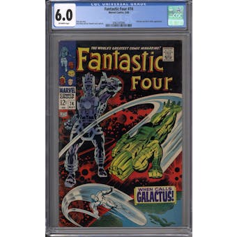 Fantastic Four #74 CGC 6.0 (OW) *2062343006*
