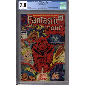Fantastic Four #77 CGC 7.0 (W) *2062343007*